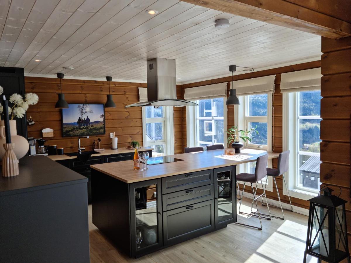 Fosskamben Panorama Sogndal Villa Dış mekan fotoğraf